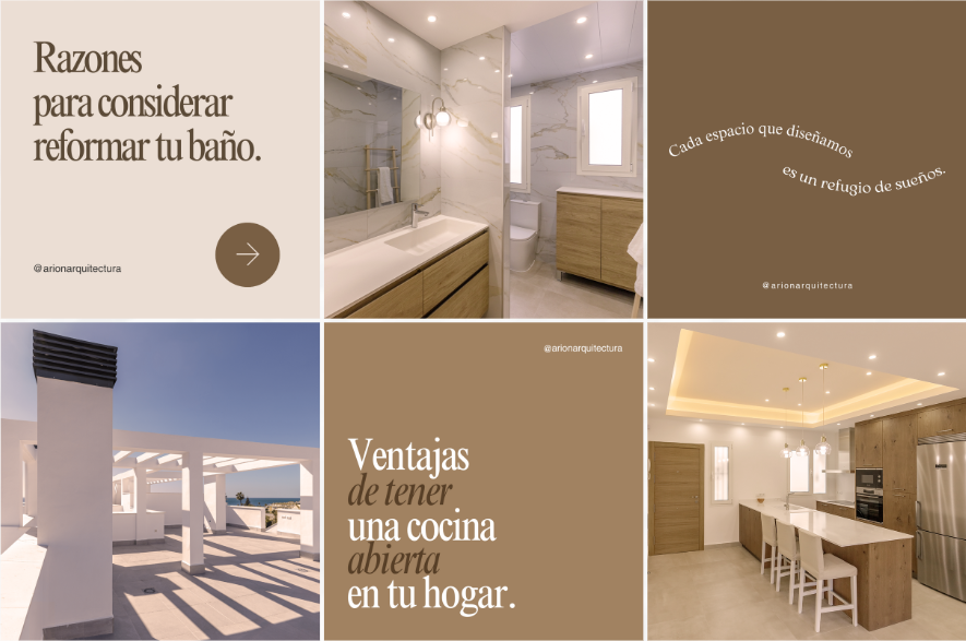 Redes sociales Arión Arquitectura